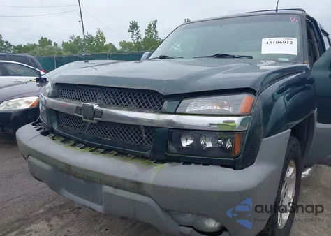 2002 Chevrolet Avalanche 1500 from USA, damaged, VIN 3GNEC13T22G279336